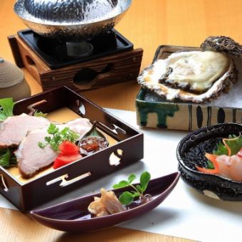 11,000 yen Summer Taste Course [Enjoy ingredients from Hokuriku including the jewel of Toyama Bay, "white shrimp"]