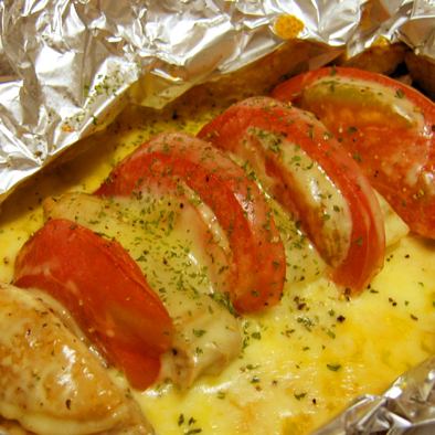 【野菜】焼トマトチーズ