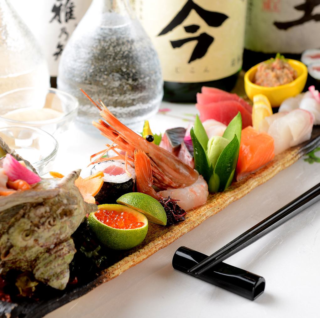 厳選した素材を使用したおばんざいと鮮魚は外せない逸品