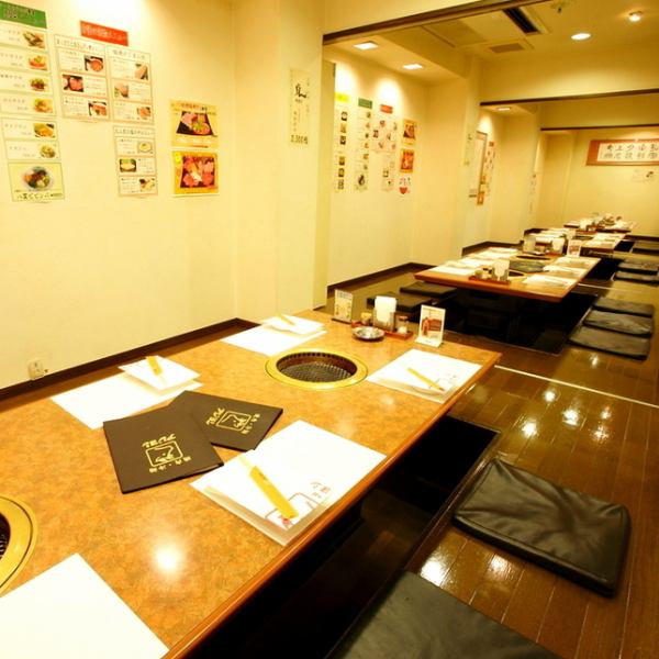 [2-minute walk from Namba Station! Up to 150 people can have a banquet!] We are proud of the spacious space where you can enjoy yakiniku.Even a large number of people can have a banquet in a spacious space.We will meet the various needs of our customers with seating formats and abundant courses.It is also possible to separate the seats.