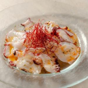 タコのカルパッチョ