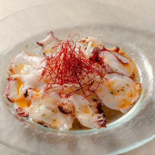 タコのカルパッチョ