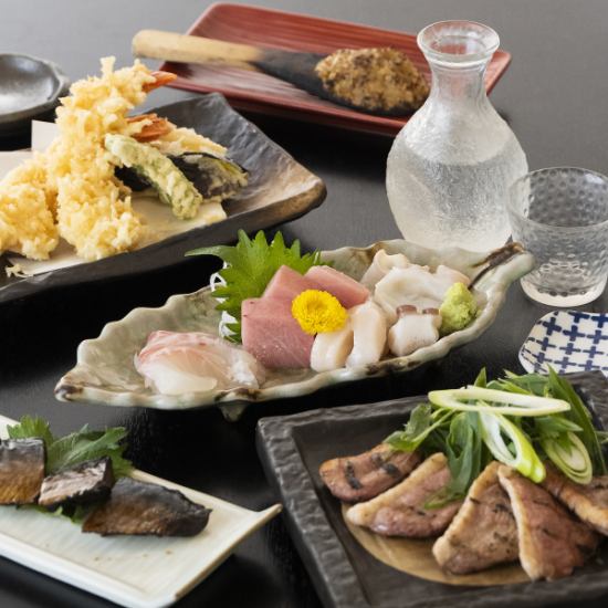 We carefully source fresh fish that is in season at that time! Don't be fooled just because it's a soba restaurant ☆