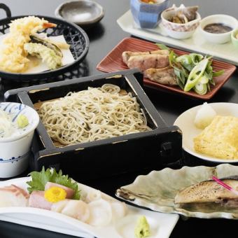 2 hours of all-you-can-drink included! A la carte dish made with carefully selected ingredients and carefully selected soba noodles! Ichifuku 5,000 yen course