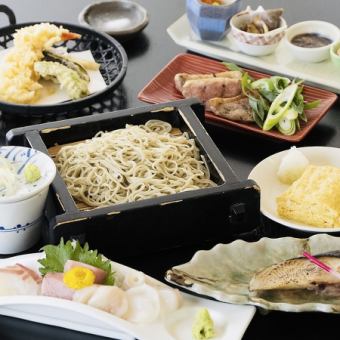 2時間飲放付！厳選食材の一品料理とこだわりのお蕎麦！いちふく5000円コース