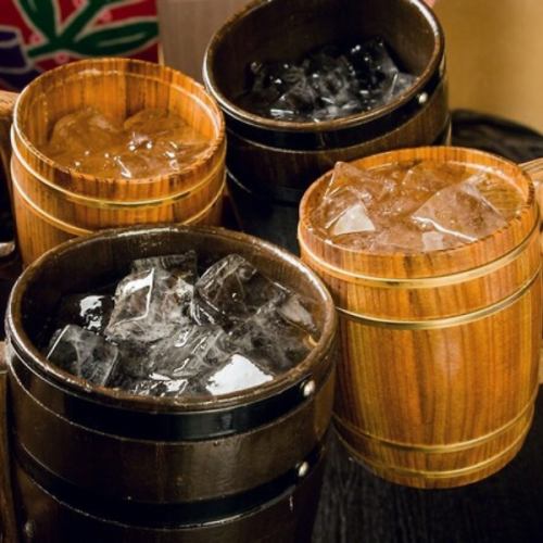 種類豊富なドリンクで乾杯