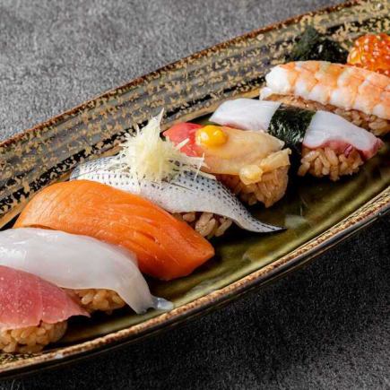 【2時間飲み放題付】歓送迎会|道南の全力!海鮮うまいもんだらけコース 6,000円(税込)