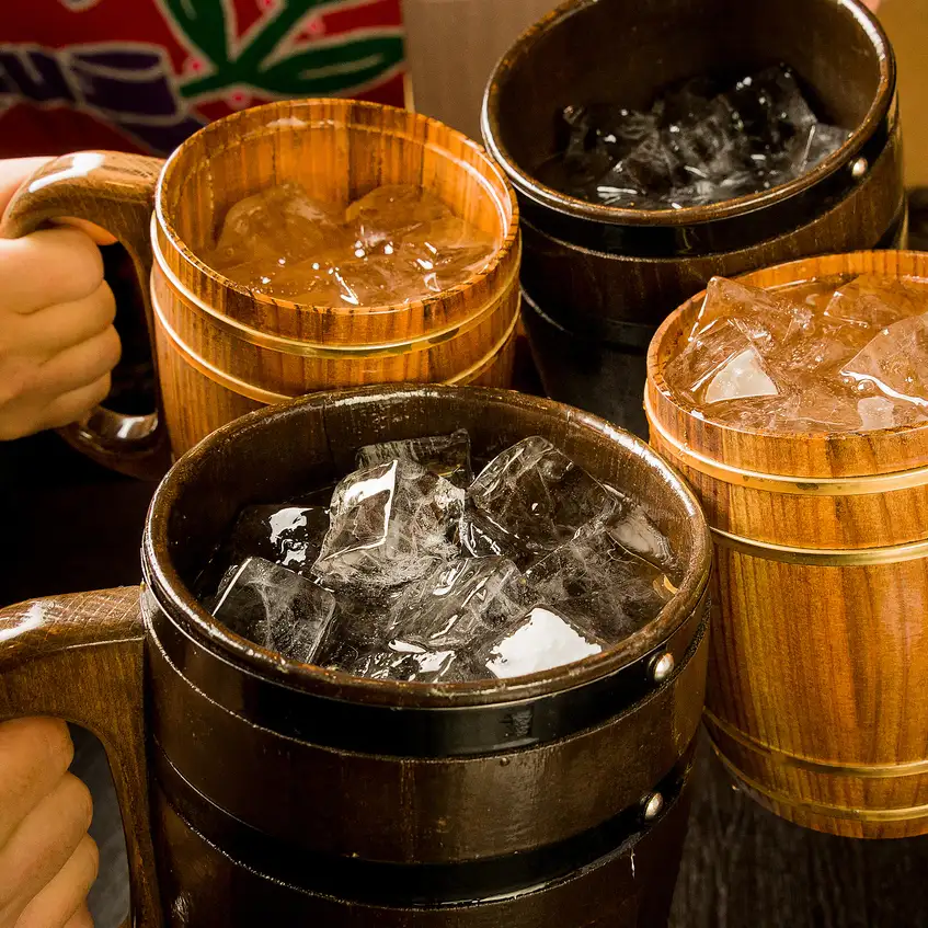 Even the highballs in Hokkaido are huge!! "Northern Pirate Highball" ★
