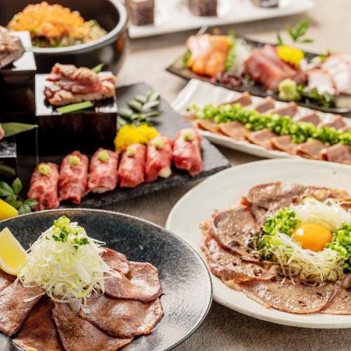 9 dishes with all-you-can-drink from 4,000 yen