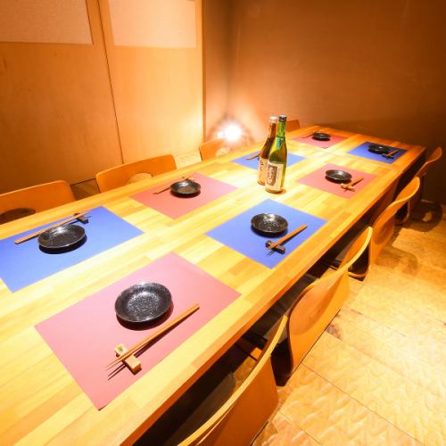 Completely private rooms! We also have sunken kotatsu seats!