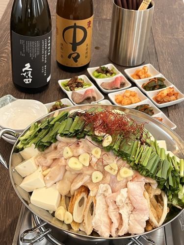 Kobe beef motsunabe course also available ♪