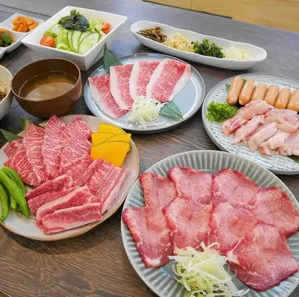【当日OK！塩タンやしゃぶ焼きなど定番人気の内容】■■お手軽焼肉コース■■全12品