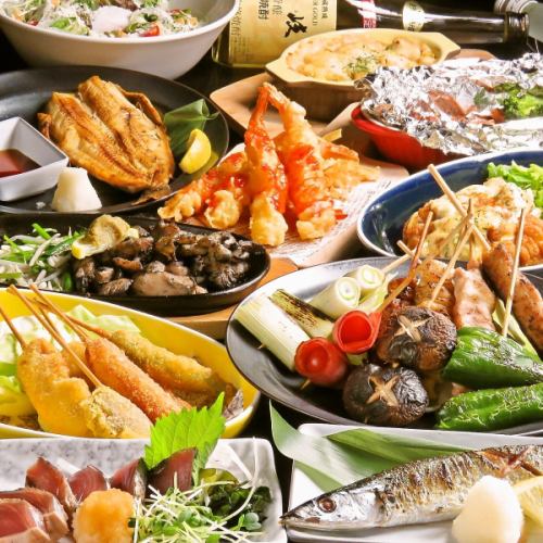 Going beyond the norm at an izakaya!? The most popular menu is all-you-can-eat!! 200 types of all-you-can-eat and drink A course