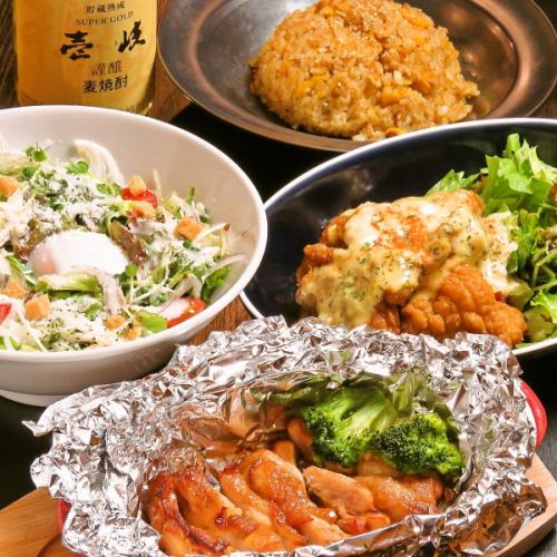 3-hour all-you-can-eat and drink course♪ 125 kinds of food and drink all you can!! 500 yen off Sunday to Thursday, 3500 yen → 3000 yen★