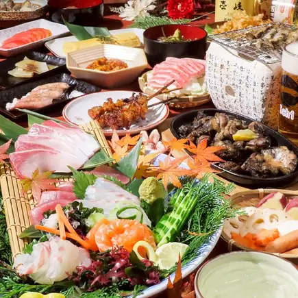 僅限週日至週四：【A套餐（含刺身）】刺身拼盤 + 60種菜餚 x 100種飲品 ★ 2小時 ¥4500 → ¥4000