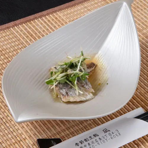かんぱちカマの塩焼き