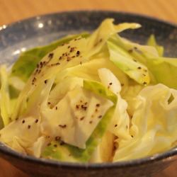 Salt daled cabbage