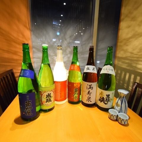 【銘柄焼酎・日本酒】豊富にご用意しております♪