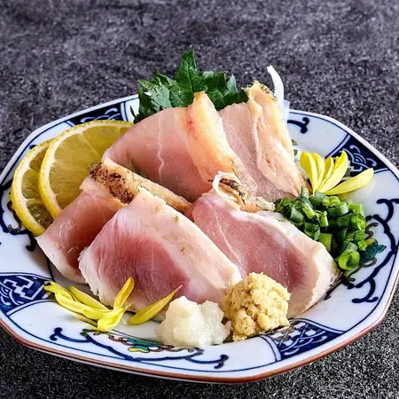 甲州地鶏むね刺し