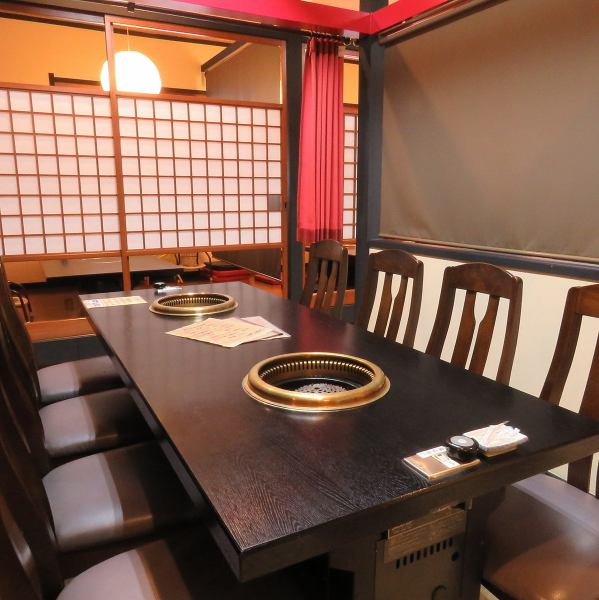 [Private room for table seats] For 4 to 8 people!