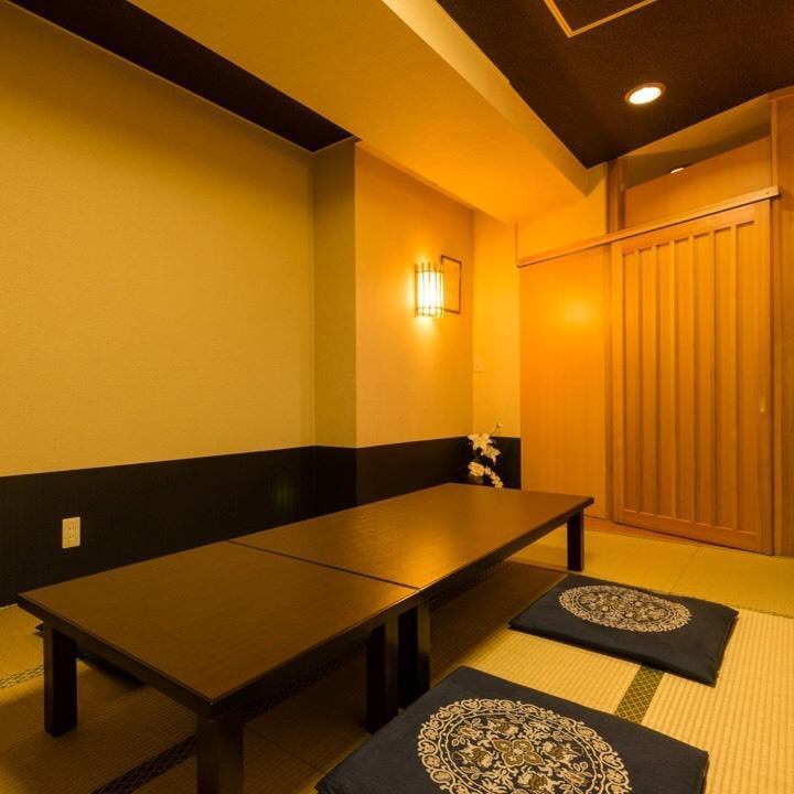 接待にもご利用いただける完全個室をご用意しております。