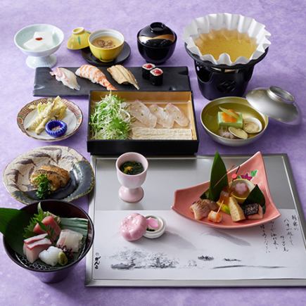 Memorial service kaiseki cuisine "Saga" 8,000 yen (tax included)