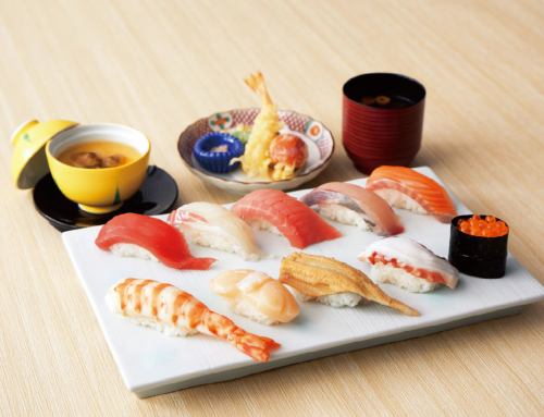 Top-class nigiri set meal