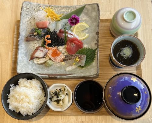 Sashimi lunch