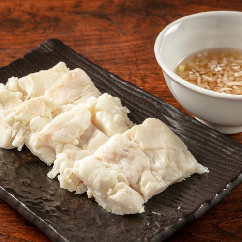ホルモンの明石焼き