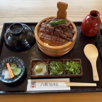 【うなぎto和牛の愛守(Ai Mori)】うなぎ×和牛のあい盛りをひつまぶしで堪能！