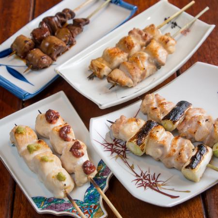 仕事帰りにサク飲みOK◎日々の疲れを鶏料理で癒してください