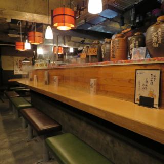 カウンターがございます。