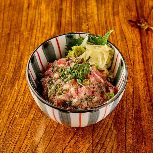 ねぎとろ小丼