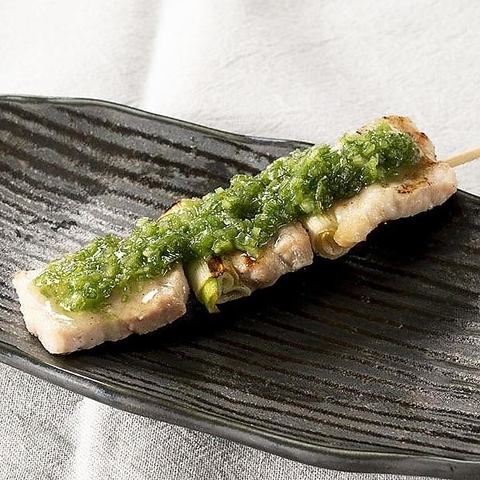 豚バラねぎ塩焼き