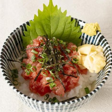 本マグロのたたき椀