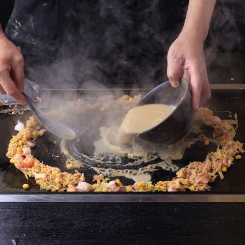 肉×魚介×野菜！？