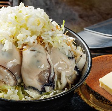 牡蠣増量フェア開催中！広島産牡蠣ネギバターもんじゃ★