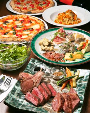 【标准套餐】标准套餐(可以饮用)5道菜14项→6000日元(含税)