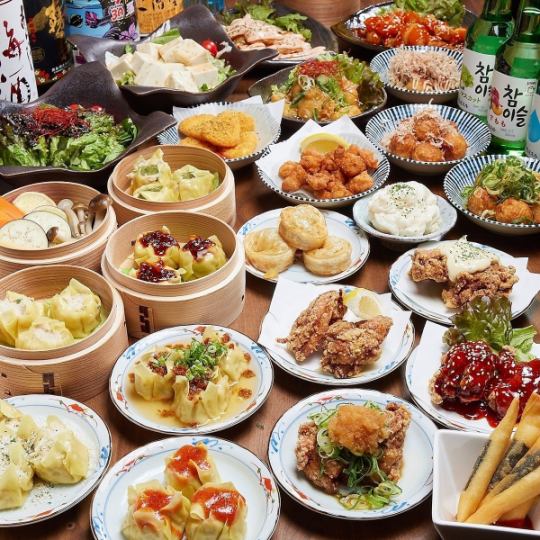 【食べ飲み放題】居酒屋メニュー食べ放題&スタンダード飲み放題/90分(L.O.60分)/2480円(税込)