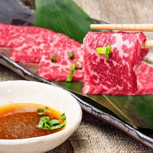 Roasted Japanese black beef loin
