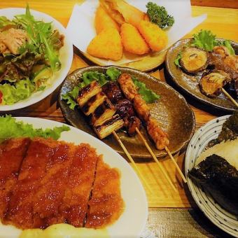 6道菜套餐2,600日元（含税）*当天最少1人！