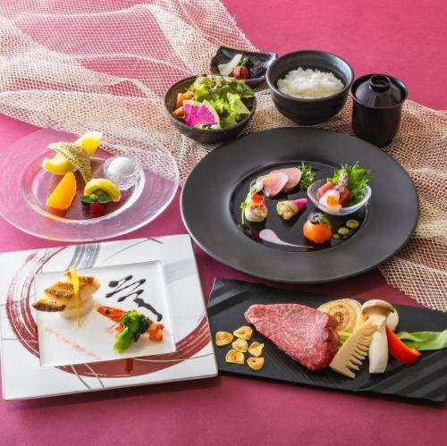 季節替りの鉄板焼「麗女」