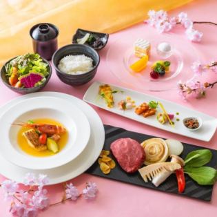 季節の鉄板焼ランチ「紅 葉」