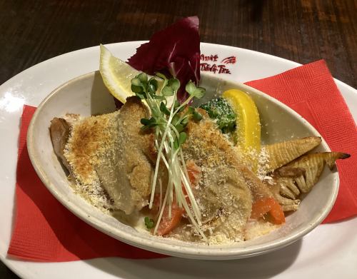 【6月】　赤魚と帆立、トマトのアンチョビバター焼き　 （ライス付き）　　