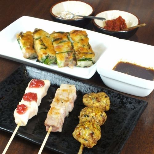 The yakitori and chijimi are a must-try!