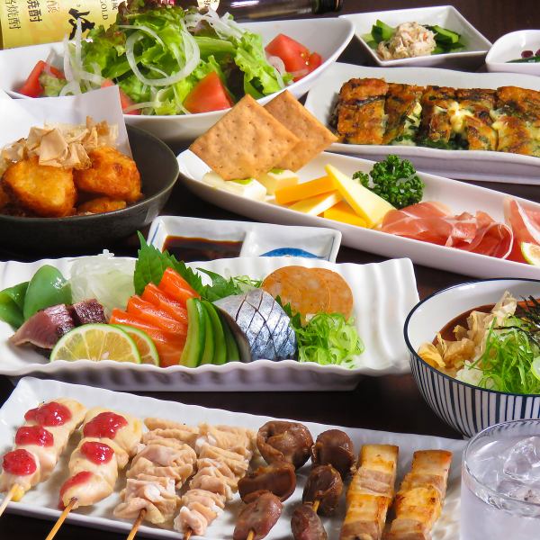 A meal course of 8 dishes for 3,289 yen! A very satisfying course♪