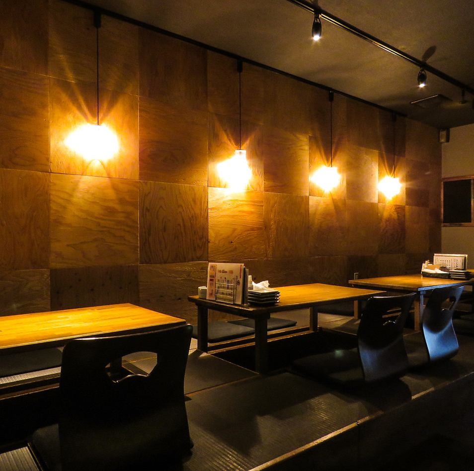 All tables have kotatsu seats, so you can enjoy your meal in a relaxed manner.