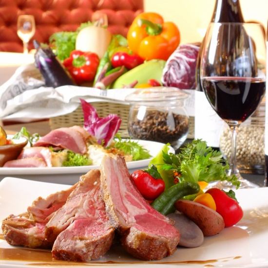 Enjoy authentic French cuisine in Tachikawa! Enjoy fresh vegetables, meat and fish!