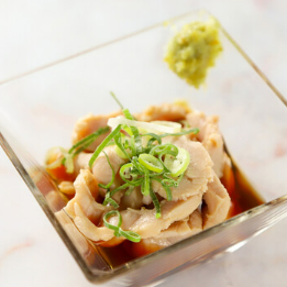 ミノの湯引きポン酢