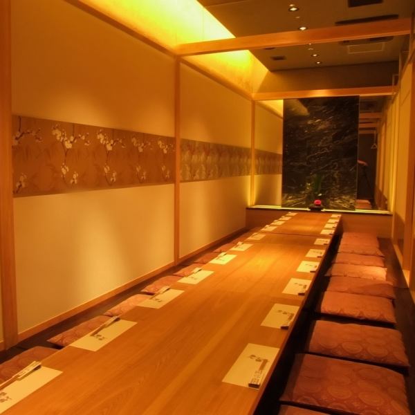 【Various banquet / entertainment / private room】 2/4/6 ・ ・ ・ A maximum of 32 people can use private room.You can relax without worrying about the company's banquet, entertainment, and dinner at Hakata Harukichi, as well as the hospitality of customers from outside the prefecture.Please feel free to contact us for requests such as reservations.